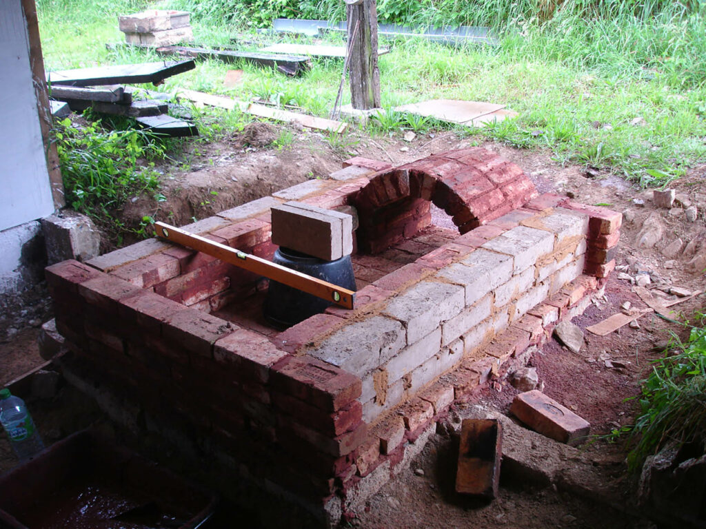 Construction de l'alandier