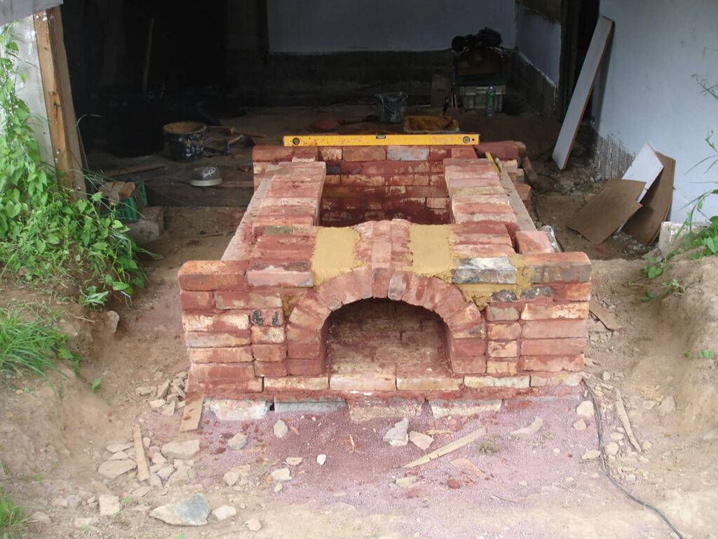 Construction de l'alandier